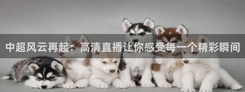 nba视频直播说球帝：中超风云再起：高清直播让你感受每一个精彩瞬间